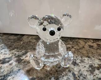 Swarovski Crystal Teddy Bear Figurine