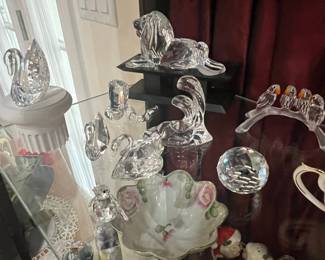 Swarovski Crystal Figurines Collection - Including Pegasus and Animals
