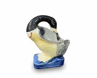 Ceramic Duck Figurine