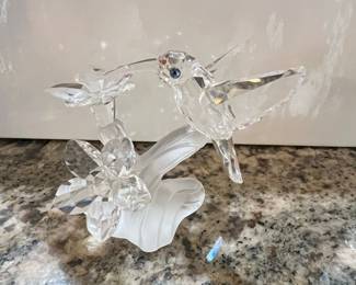 Swarovski Crystal Hummingbird Figurine 166184