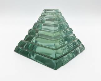 Green Glass Deck Prism