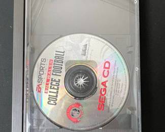 EA Sports Bill Walsh College Football Sega CD