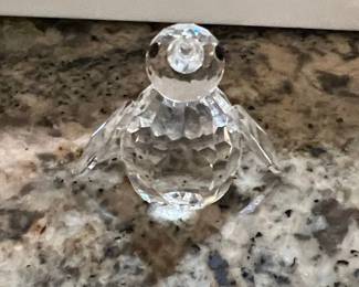 Swarovski Crystal Penguin Figurine
