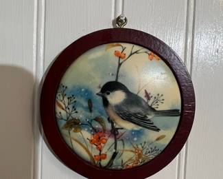 Hallmark Black Capped Chickadee Christmas Ornament 1983