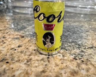 Coors Light Miniature Can Shot Glass