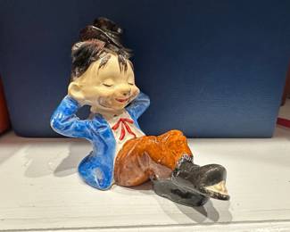 Melody in Motion Hobo Clown Figurine