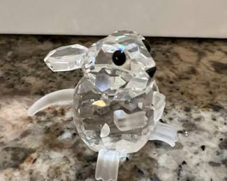 Swarovski Crystal Sitting Bunny 020000