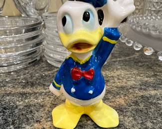 Vintage Donald Duck Ceramic Figurine by Shaw Pottery
