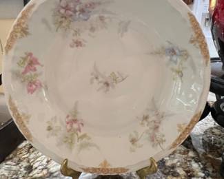 Theodore Haviland Limoges France Floral Bowl