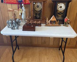 Antique clocks Nativity