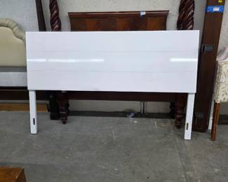White king headboard