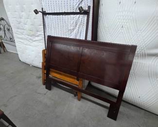 Queen wood headboard