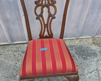 Set of 6 Ethan Allen Chippendale Dining Chairs