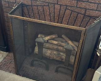 fireplace screen