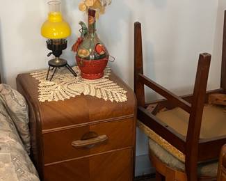 Art deco waterfall night stands