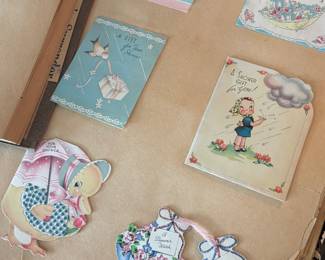 Vintage greeting cards
