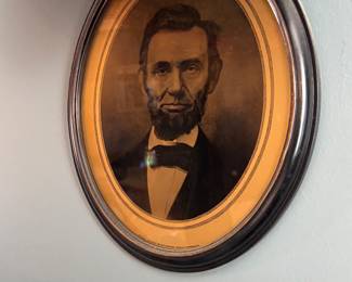 Abraham Lincoln framed picture