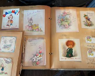 Vintage greeting cards
