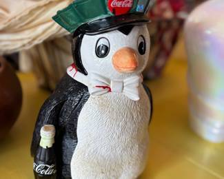 Vintage coca-cola cookie jar