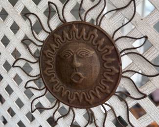 Sun wall hanging