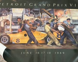 Detroit Grand Prix poster