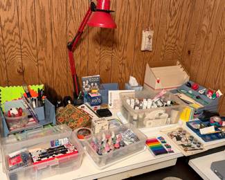 Crafting, painting supplies