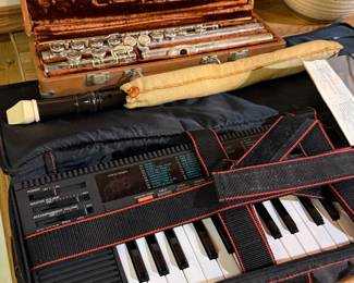 Keyboard, flute