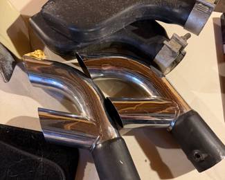 NOS 1976 -81 Pontiac splitter exhaust tips 