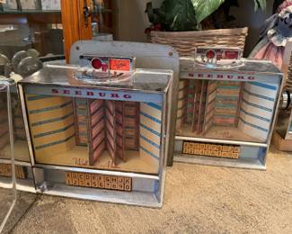 Juke box wall / table selectors 