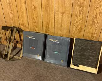 Seeburg Juke Box Stereo Speakers