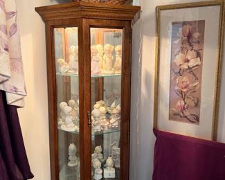 Lighted Curio cabinets 1 of 2
