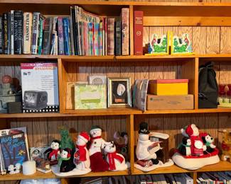 Christmas figures, Walt Disney books, children's books
