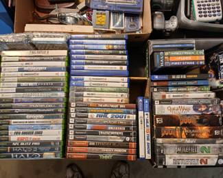 video games, x-box, PlayStation & PC