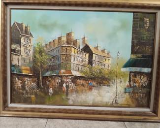 vintage painting