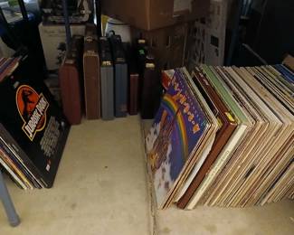 lp records & laser disc