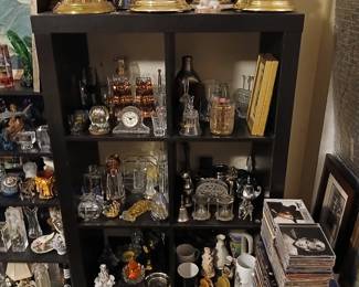 vintage acrylic & glassware pieces