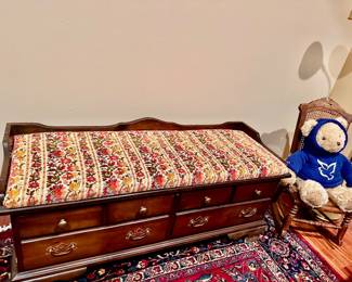 Cedar Chest. Childs Chair Bear