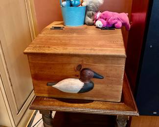Vintage Starter Wood bin