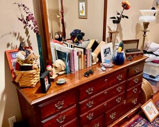 Pennsylvania House Dresser and Mirror