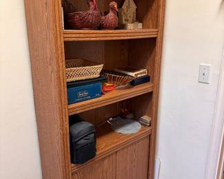 Bookcase with storage