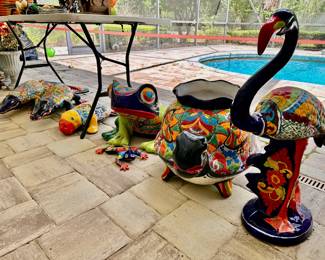 Handcrafted Mexican Talavera Pottery