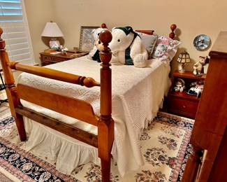 Antique Full size Rope Bed