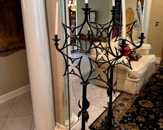 Iron Candle stick Holder