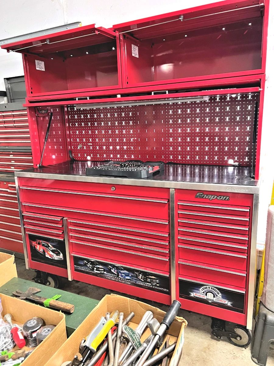 HUGE Snap-on rolling tool cabinet