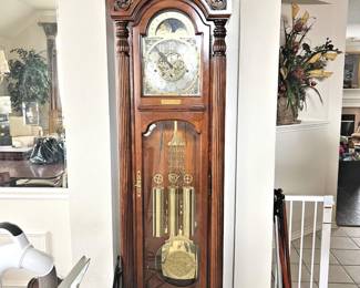 GREAT grandfather clock that keeps perfect time!