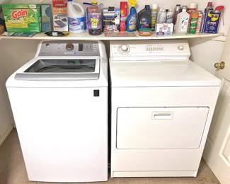 GE Washer, Whirpool dryer