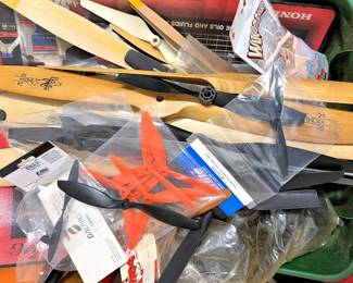 Remote Control miscellaneous, propellers, etc.