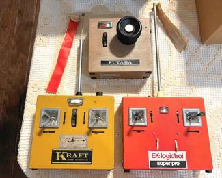 Vintage radio control transmitters