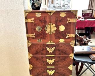 Oriental slim line chest  