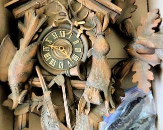 Vintage Black Forest cuckoo clock